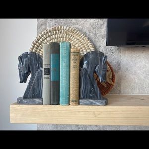 Marble Horse Book Stops